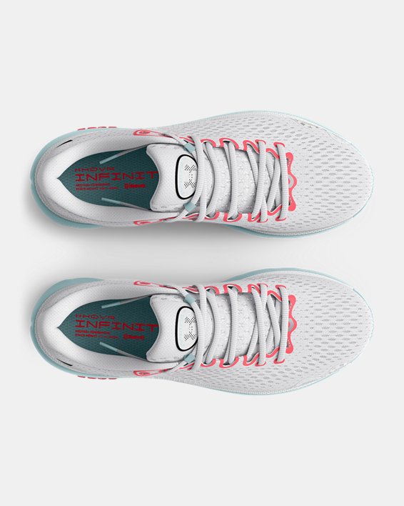 Women's UA HOVR™ Infinite 4 Running Shoes in White image number 2